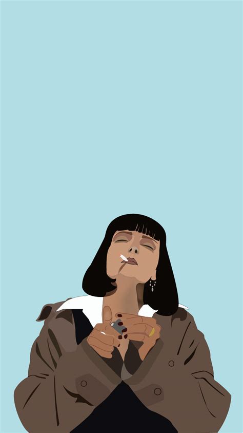 Mia Wallace from Pulp Fiction :: Behance