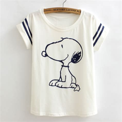 Venta Playeras De Snoopy Para Mujer En Stock