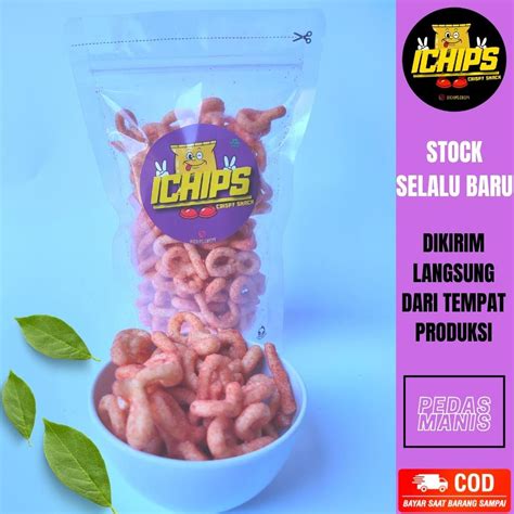 Jual Makanan Ringan Cemilan Tradisional Lanting Singkong Klanting Bumbu