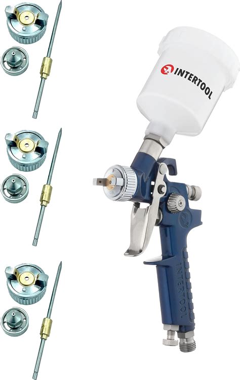 08mm Tip Hvlp Air Spray Gun Kit With Air Pressure