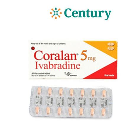 Jual Coralan 5mg Fc 1 Strip Isi 14 Tablet Hipertensi Ivabradine