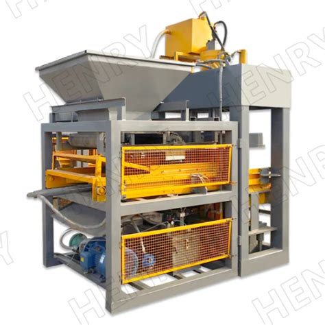 Hr Soil Interlocking Brick Machine Compressed Earth Blocks