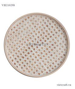 VH210298 Round Tray Vietnam Handicraft Co Ltd