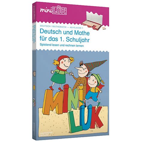 Mini LÜk Set Deutsch Und Mathe 1 Klasse MinilÜk Mytoys