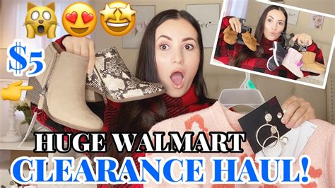 Huge Walmart Clearance Haul Walmart Clearance Try On Haul 2021 Run