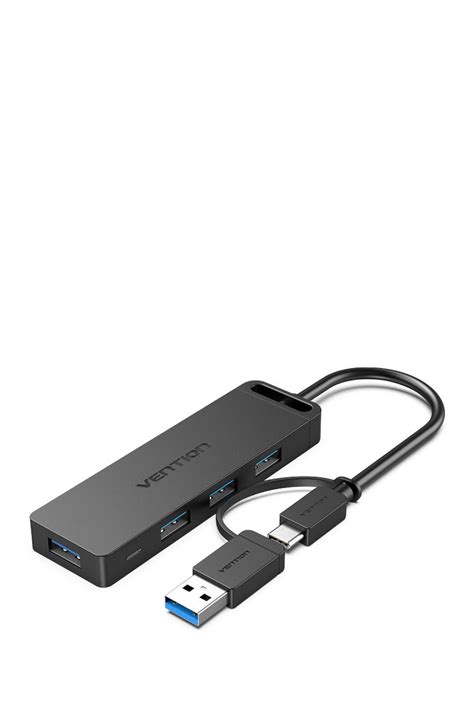 Vention 4 Bağlantı Noktalı USB 3 0 HUB a USB3 0 Type C 2 si 1 de 1