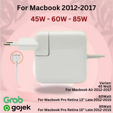 Jual Charger Macbook Pro Air Magsafe W W W Magsafe Watt