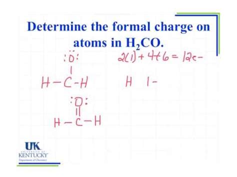 H2co Lewis Structure Formal Charge - Draw Easy