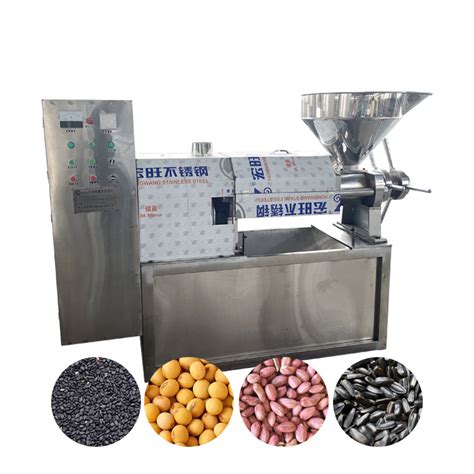 Cold Press Oil Machine Commercial Oil Pressers Peanut Seed Sunflower