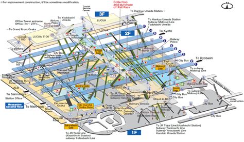 Osaka Station Map