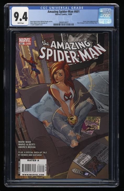 Amazing Spider Man Cgc Nm Red Headed Stranger J Scott