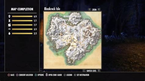 The Elder Scrolls Online Bleakrock Isle Complete Map Guideps51080p