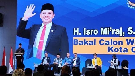 Ketua Dprd Cilegon Isro Miraj Serius Maju Pilkada Ini Visi Misi Yang