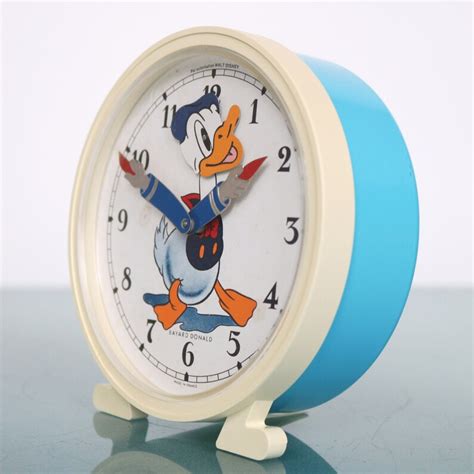 BAYARD DONALD DUCK Alarm Clock Disney Mantel 1972 Motion | Etsy