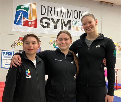 Prêts pour le championnat québécois de gymnastique L Express