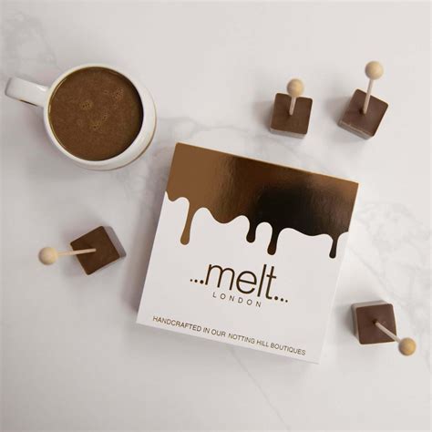 Artisan Hot Chocolate Gift Set Gift Set Of Melt Chocolates