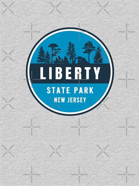 "Liberty State Park Family Camping Logo" T-shirt for Sale by VanyaKar ...