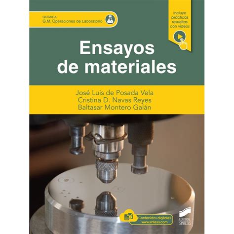 Libro Ensayos De Materiales Isbn9788413572543 Libros Técnicos Online