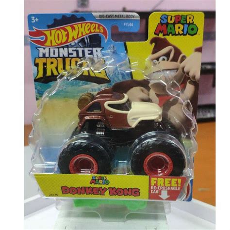 Hot Wheels Monster Trucks Super Mario Donkey Kong Shopee Philippines