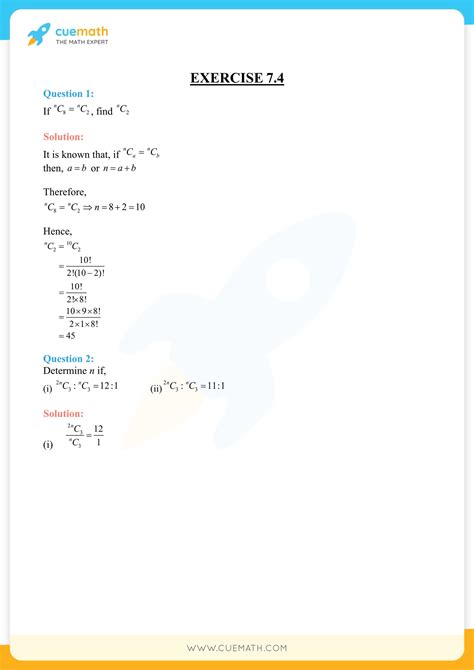 Ncert Solutions For Class Maths Chapter Permutations And