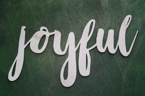 joyful script, joyful metal sign, metal word art, steel word art, steel script cursive font, DIY ...