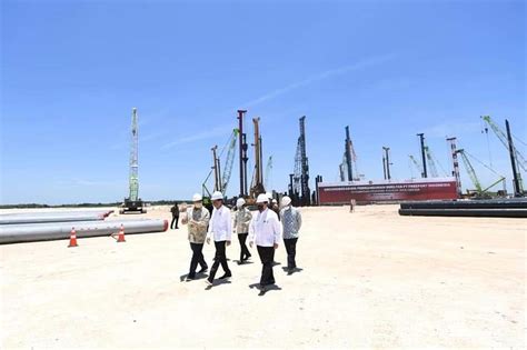 Presiden Joko Widodo Groundbreaking Pembangunan Smelter Single Line