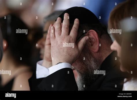 Yom HaShoah ceremony Stock Photo - Alamy