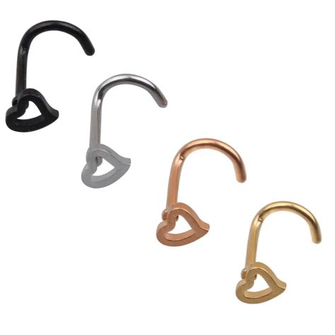 Как вставить серьгу в нос с крючком - фото 2024 года