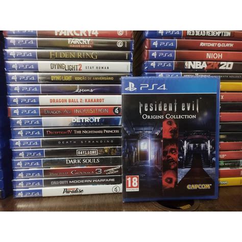 Resident Evil Origins Collection Ps4 Mídia Física Lacrada