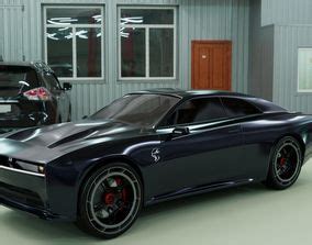 Dodge Charger Daytona Srt D Models Cgtrader