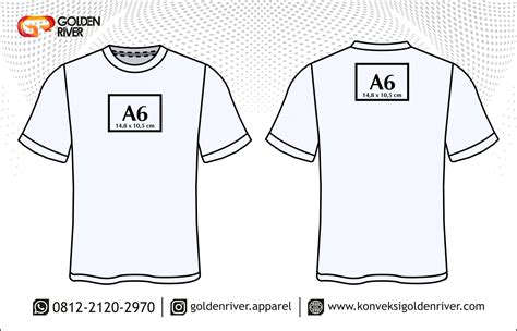 Terlengkap Berbagai Ukuran Sablon Kaos A3 A4 A5 A6 A7 Updated