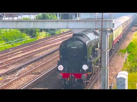 SR 4 6 2 West Country Class No 34046 Braunton On Steam Dreams Garden