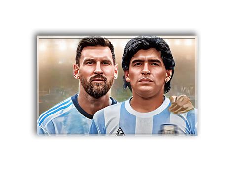 Messi v Maradona: Legends Clash in Trademark - Am Badar