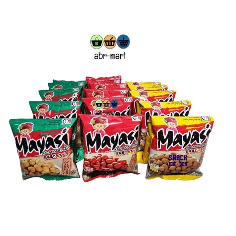 Jual Mayasi Kacang Jepang Renceng Bks X Gr Termurah Shopee