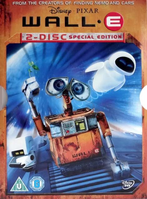 Wall E 2 Disc Special Collectors Edition Disney Pixar Uk 2x Dvd