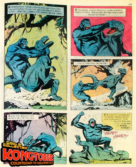 Kongtober 9 — Giant Classic King Kong Comic Book Whitman 1968