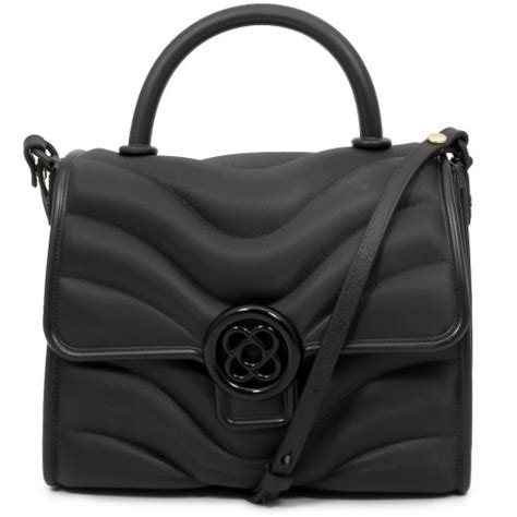 Bolsa Média Andy Matelassê Petite Jolie Pj11010 Preto Sapato Show