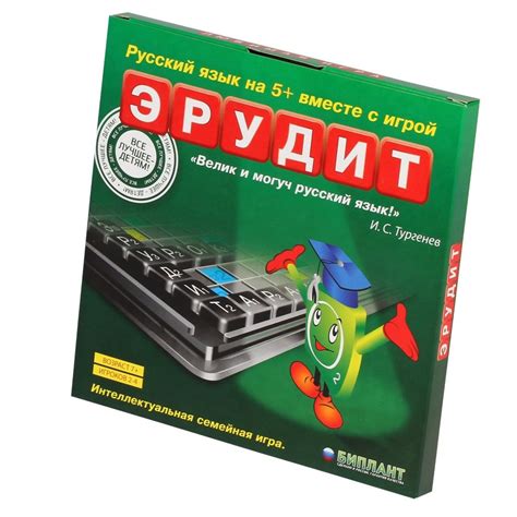 Настольная игра "Эрудит" Биплант оптом - купить со склада GHtoys
