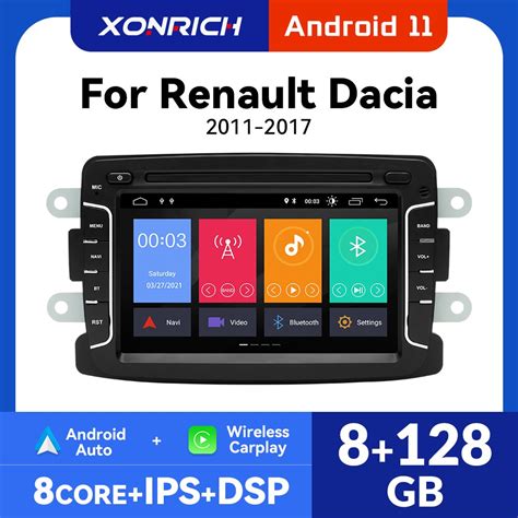 Carplay Android Gb Car Multimedia Radio For Dacia Lodgy Logan