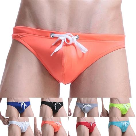 Maillots De Bain Hommes Slips Bikini Natation Malles Courtes Sous V Tements Con Eur