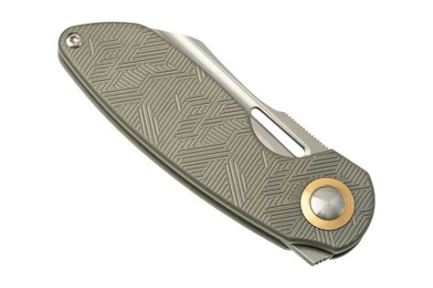 Kizer October, Ki3569A1, Titanium, 20CV pocket knife, Dmitry Osarenko ...