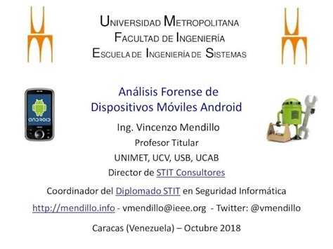 Pdf An Lisis Forense De Dispositivos M Viles Androidlisis Forense De