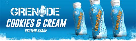 Grenade Cookie And Cream Shake 330ml X 8pc Protein Bars And Drinks Apple Vend Tech Online Shopping