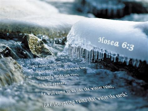 My Strength: Hosea 6:3 - "Holy Spirit Rain Down"