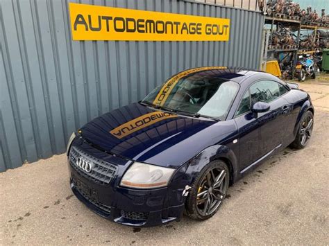 Audi TT 3 2 V6 24V Quattro Salvage Vehicle 2004 Blue