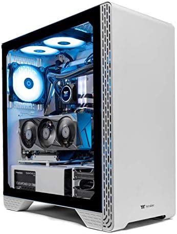 Thermaltake LCGS Glacier 370 AIO Liquid Cooled CPU Gaming PC AMD RYZEN