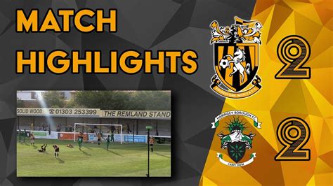 Highlights Folkestone Invicta 2 2 Haringey Borough Haringey Win 5 3