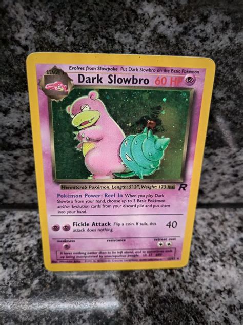 Pokemon Karte Dunkles Lahmus Dark Slowbro Holo Kaufen Auf Ricardo