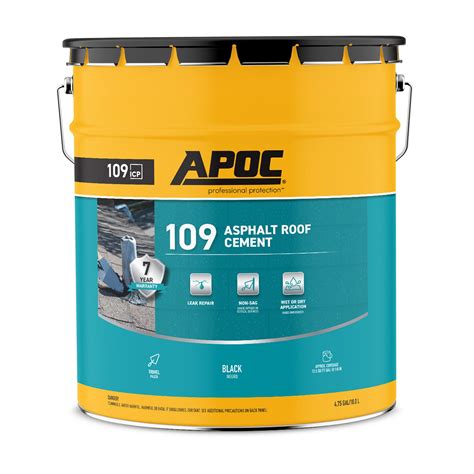 Apoc®109asphalt Roof Cement