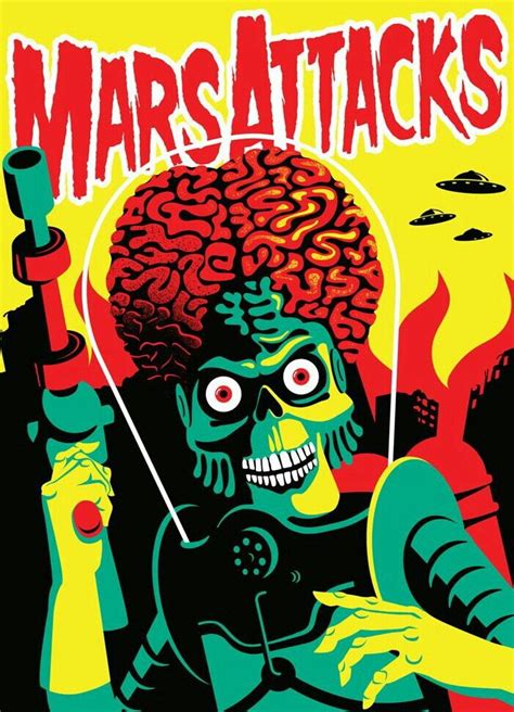 MARS ATTACKS Arte Horror, Horror Art, Arte Alien, Mars Attacks, Acid ...